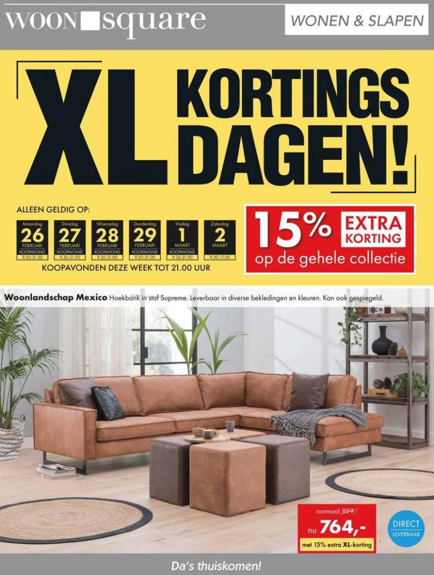 XL Kortings Dagen!. Woonsquare. Week 9 (2024-03-02-2024-03-02)
