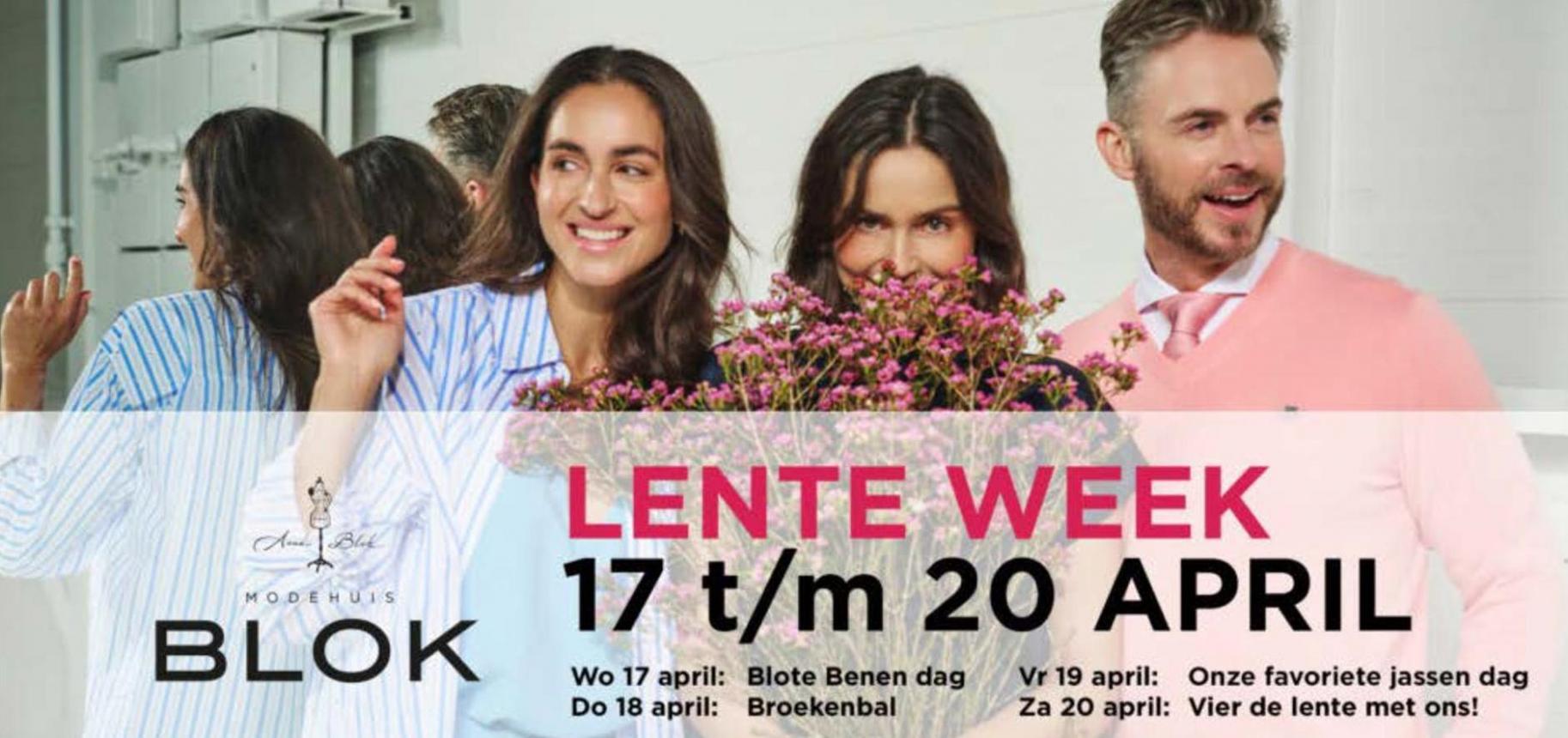 Lente Week. Modehuis Blok. Week 13 (2024-04-20-2024-04-20)
