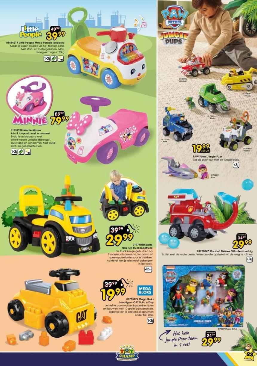 Toychamp Nederland - Voorjaarsfolder. Page 23