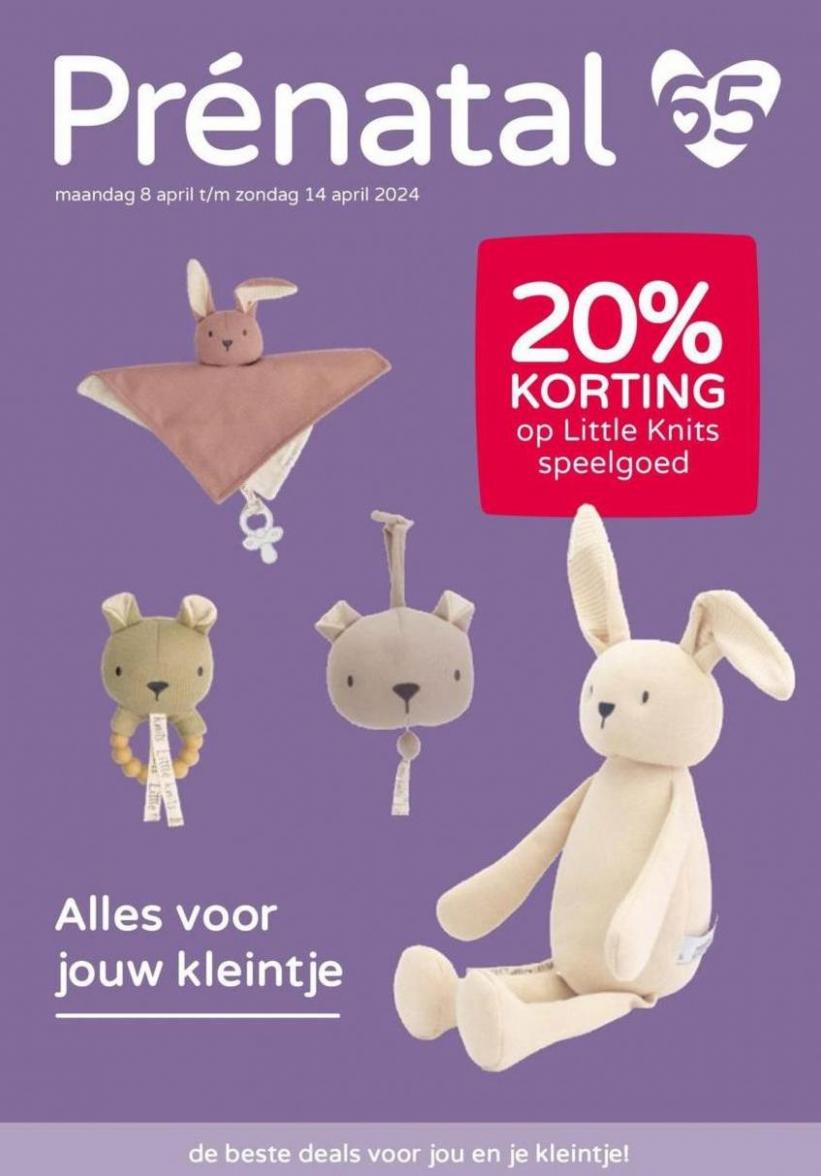 20% Korting op Little Knits speelgoed. Prenatal. Week 15 (2024-04-23-2024-04-23)