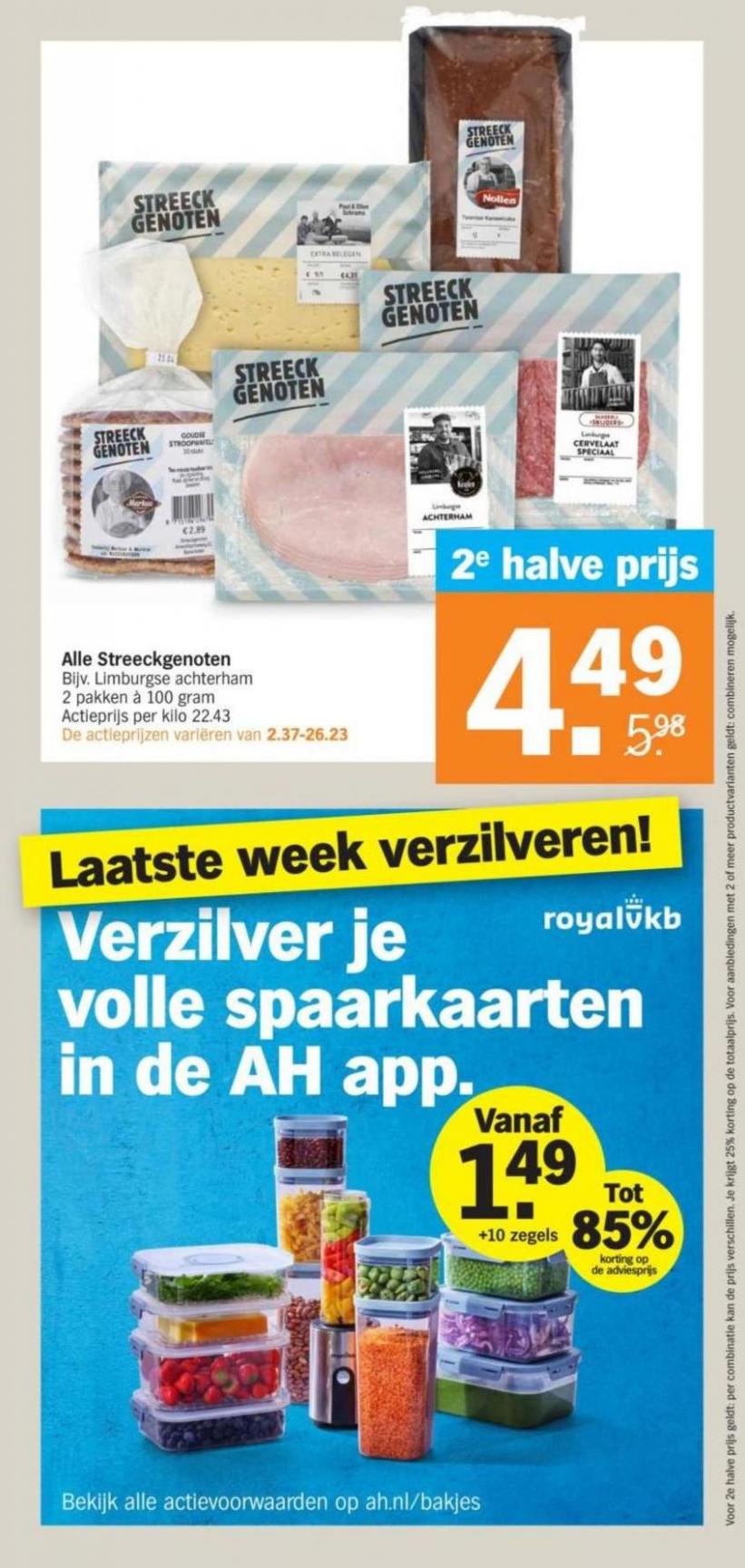 Albert Heijn folder. Page 8