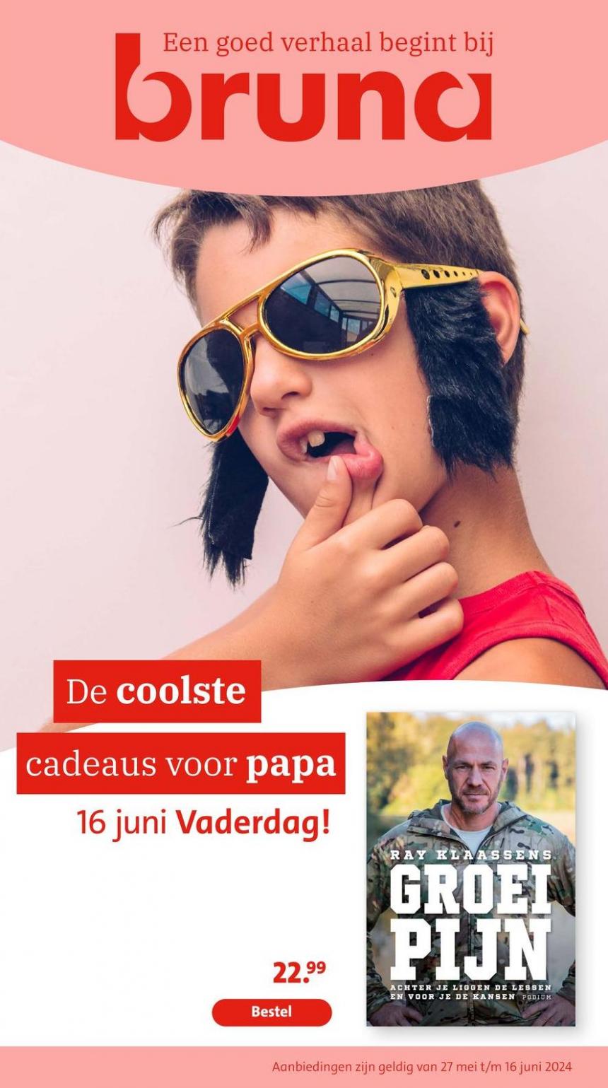 De coolste cadeaus voor papa 16 juni Vaderdag!. Bruna. Week 22 (2024-06-10-2024-06-10)