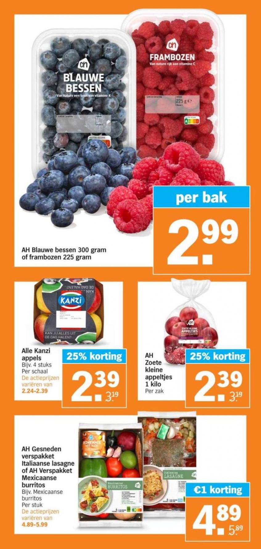 Albert Heijn Korting. Page 39