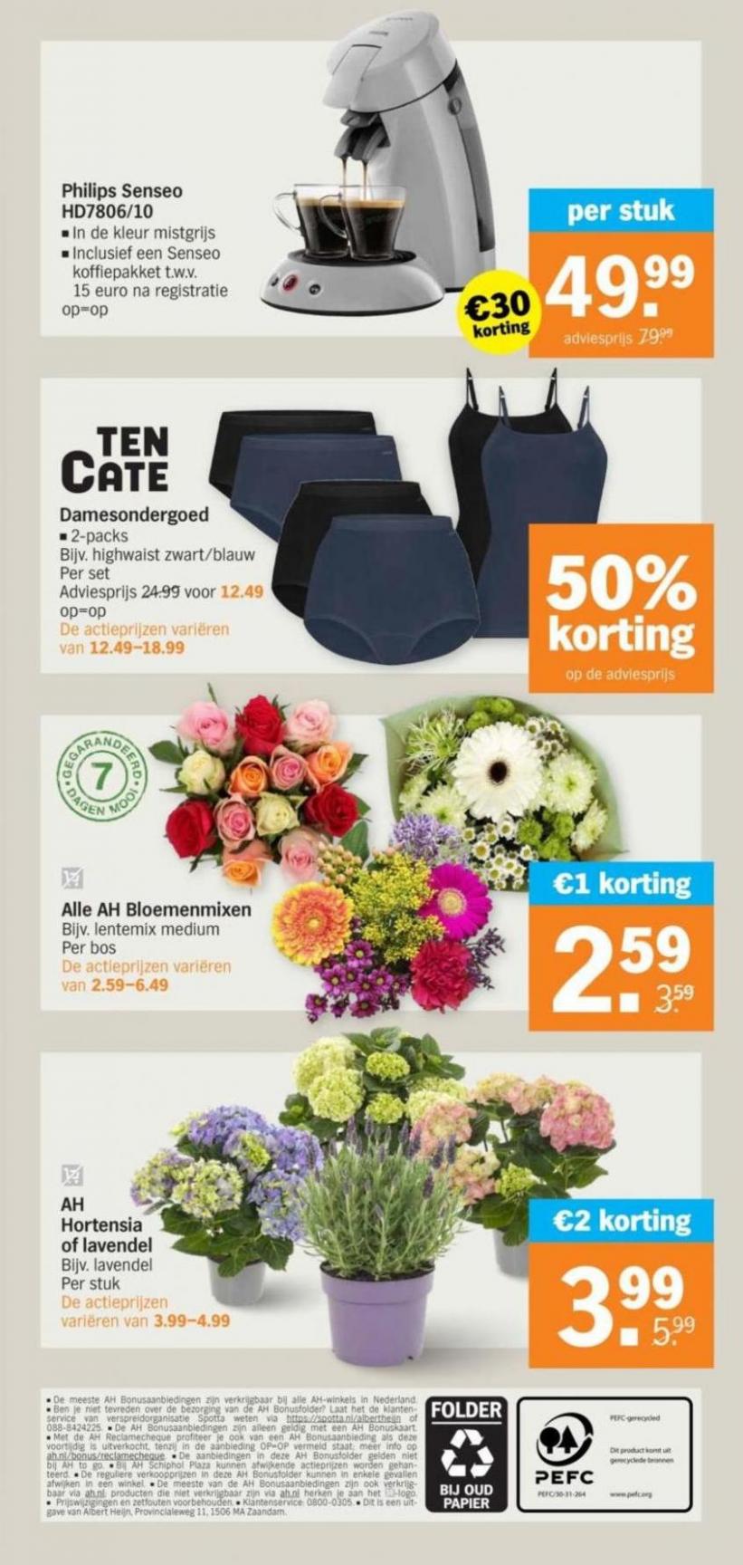 Albert Heijn folder. Page 30