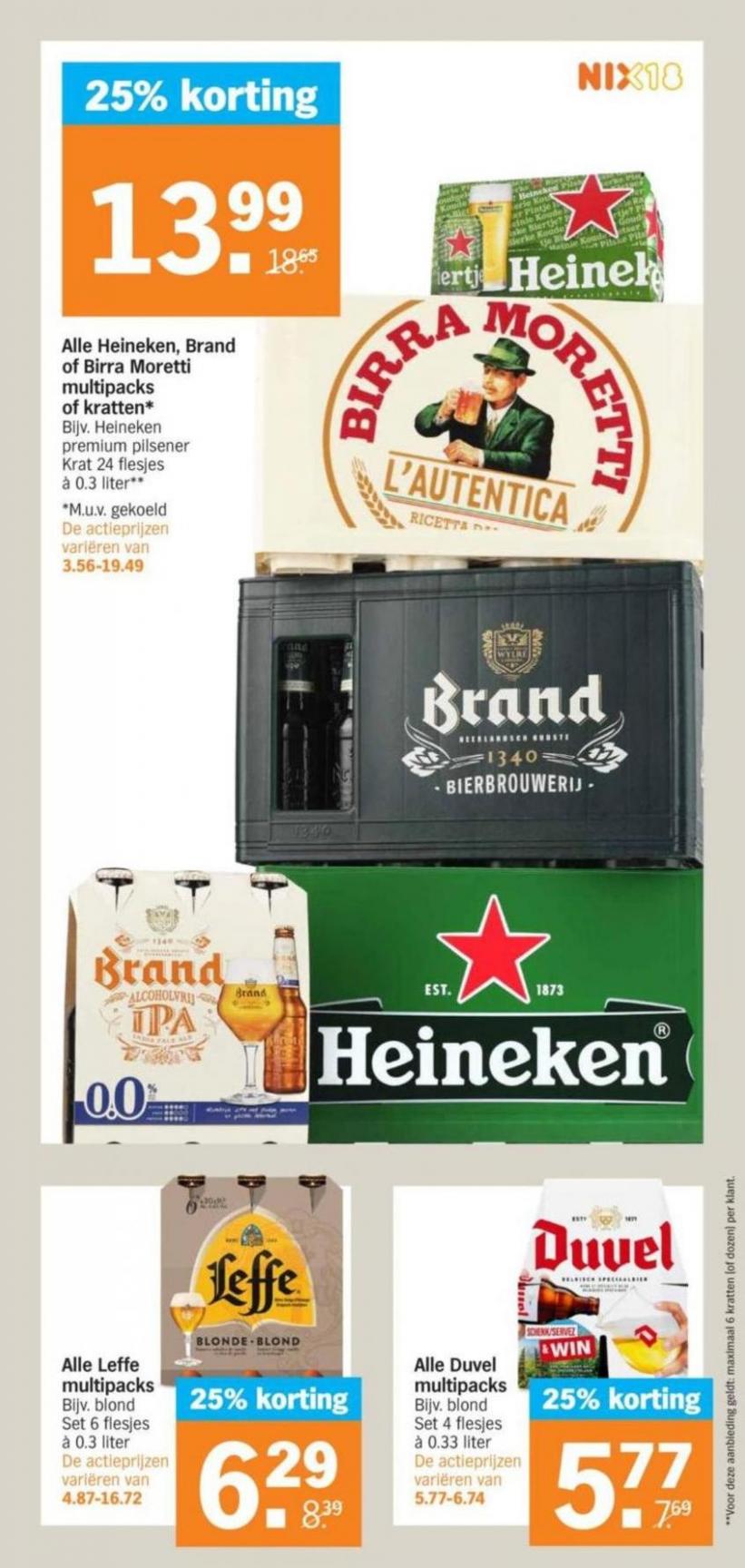 Albert Heijn folder. Page 21