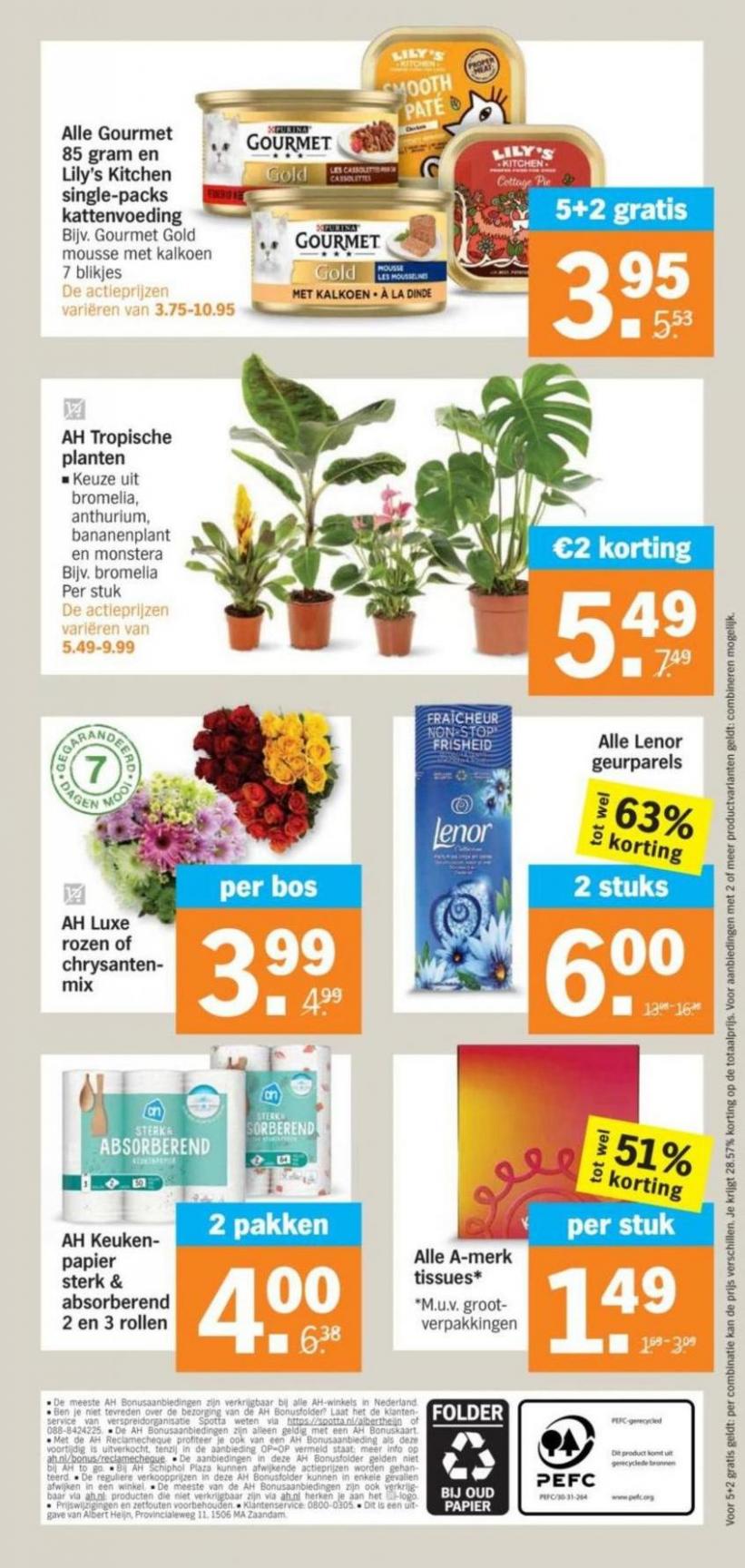 Albert Heijn folder. Page 22