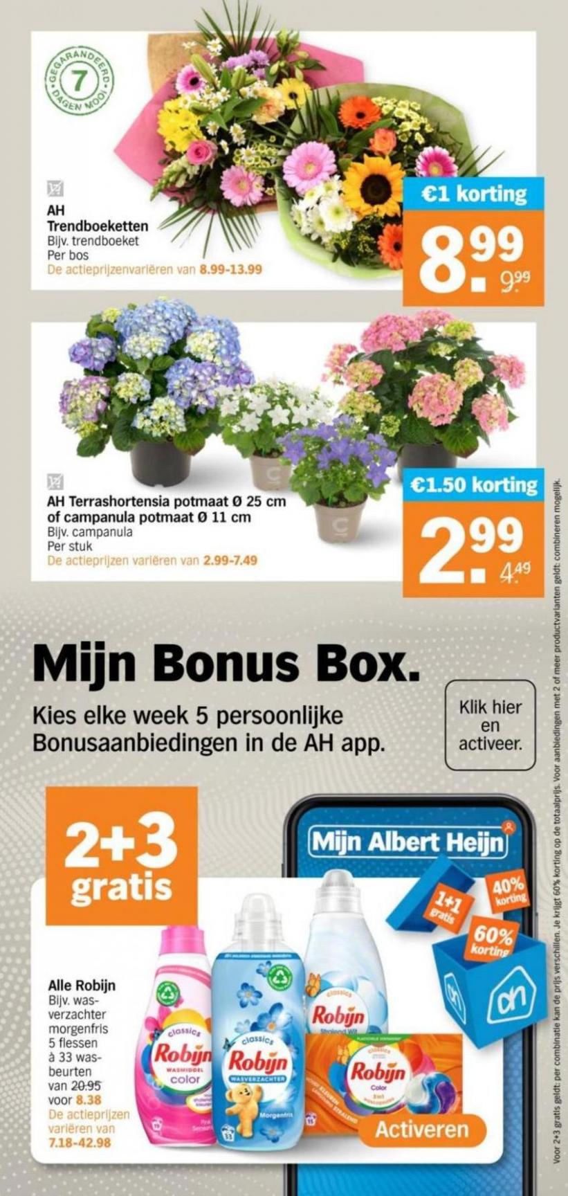 Albert Heijn folder. Page 21