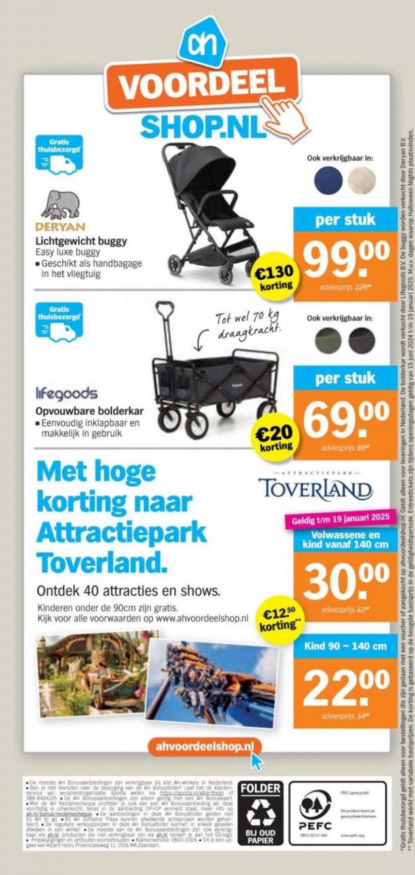 Albert Heijn folder. Page 25