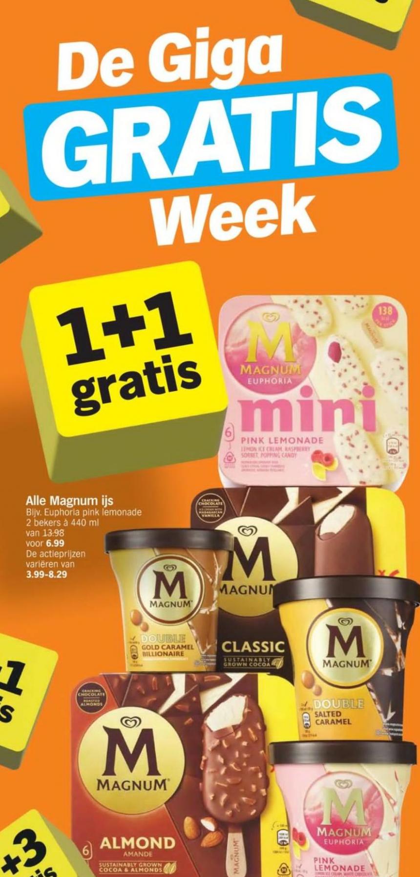 Albert Heijn De Giga GRATIS Week. Page 34