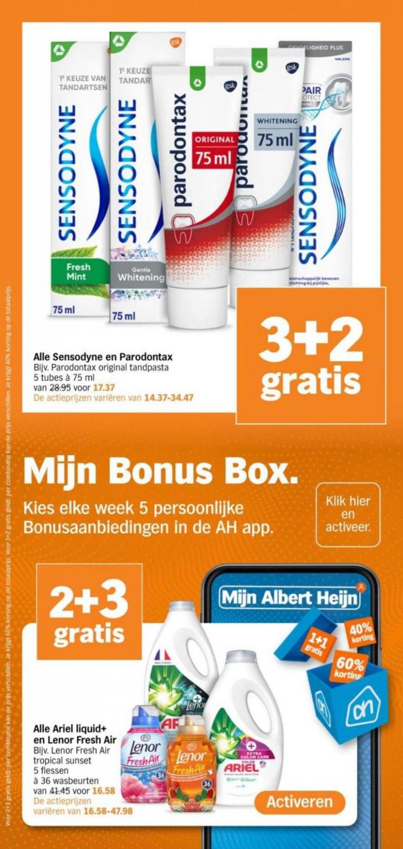 Albert Heijn folder. Page 21