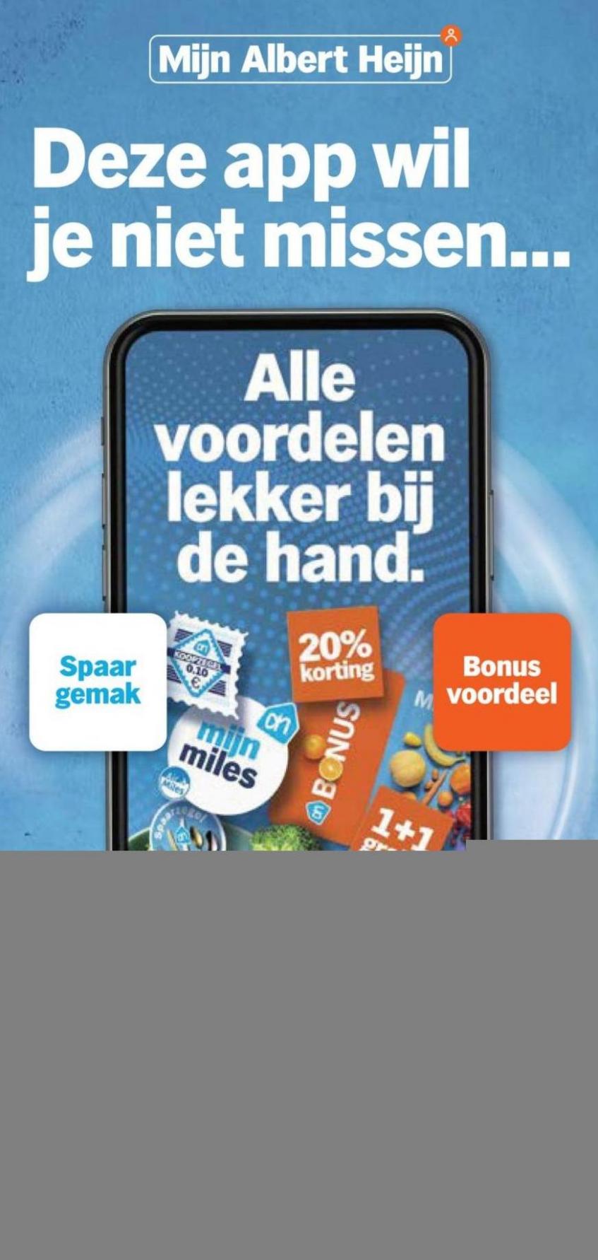 Albert Heijn folder. Page 27