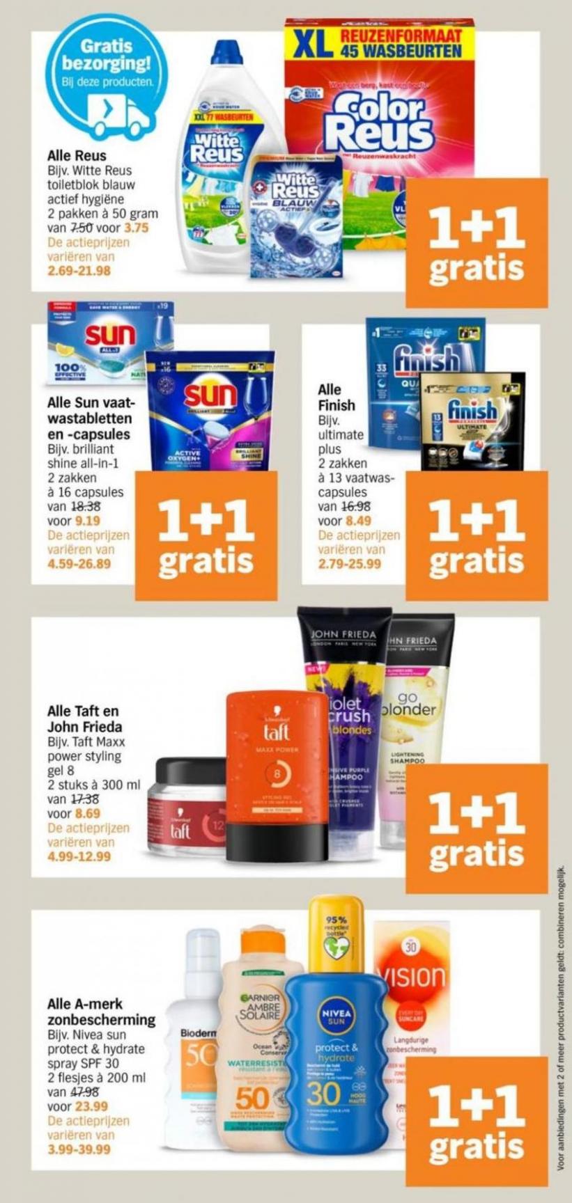 Albert Heijn folder. Page 20