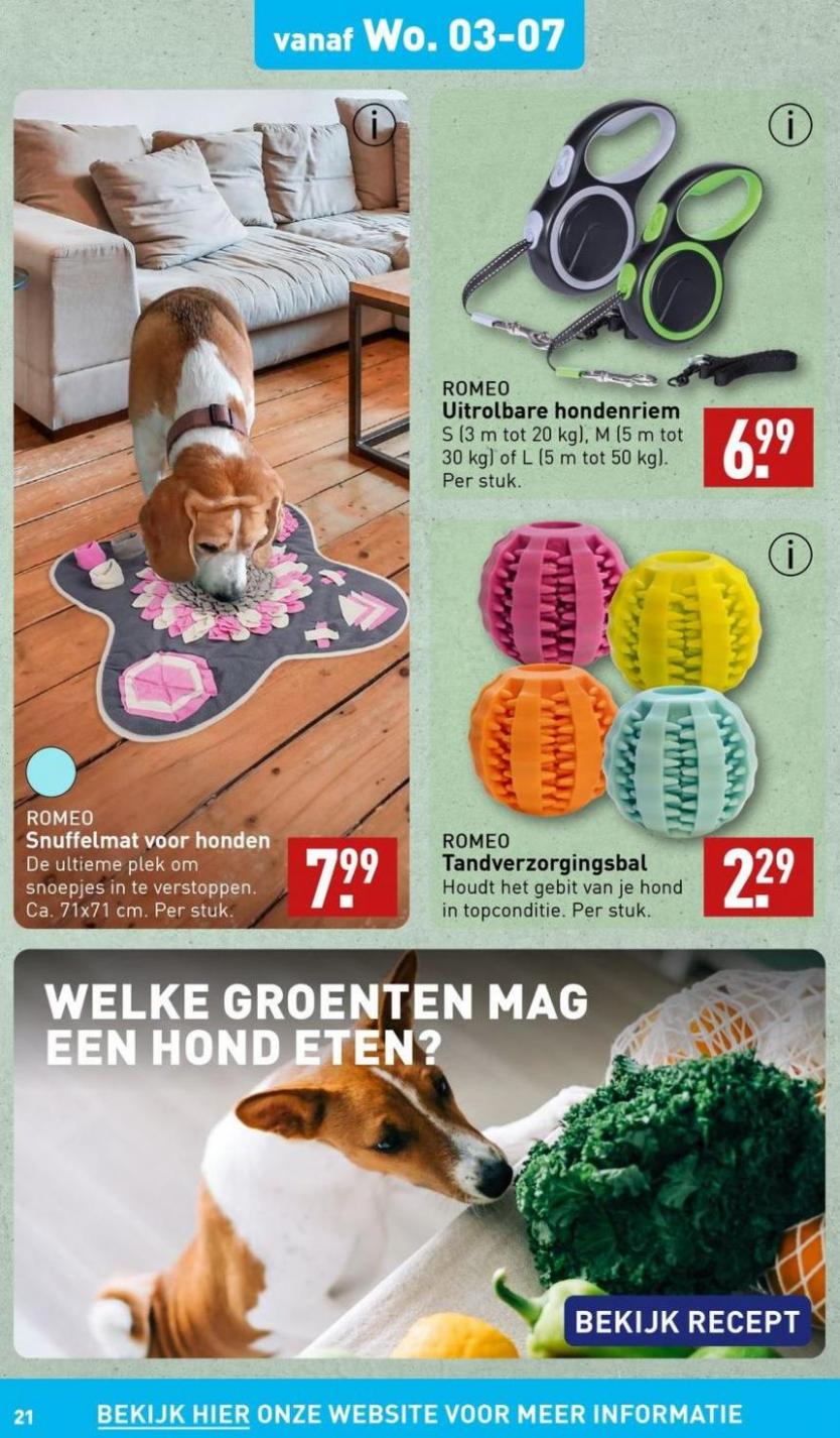 Speciale aanbiedingen voor u. Page 21