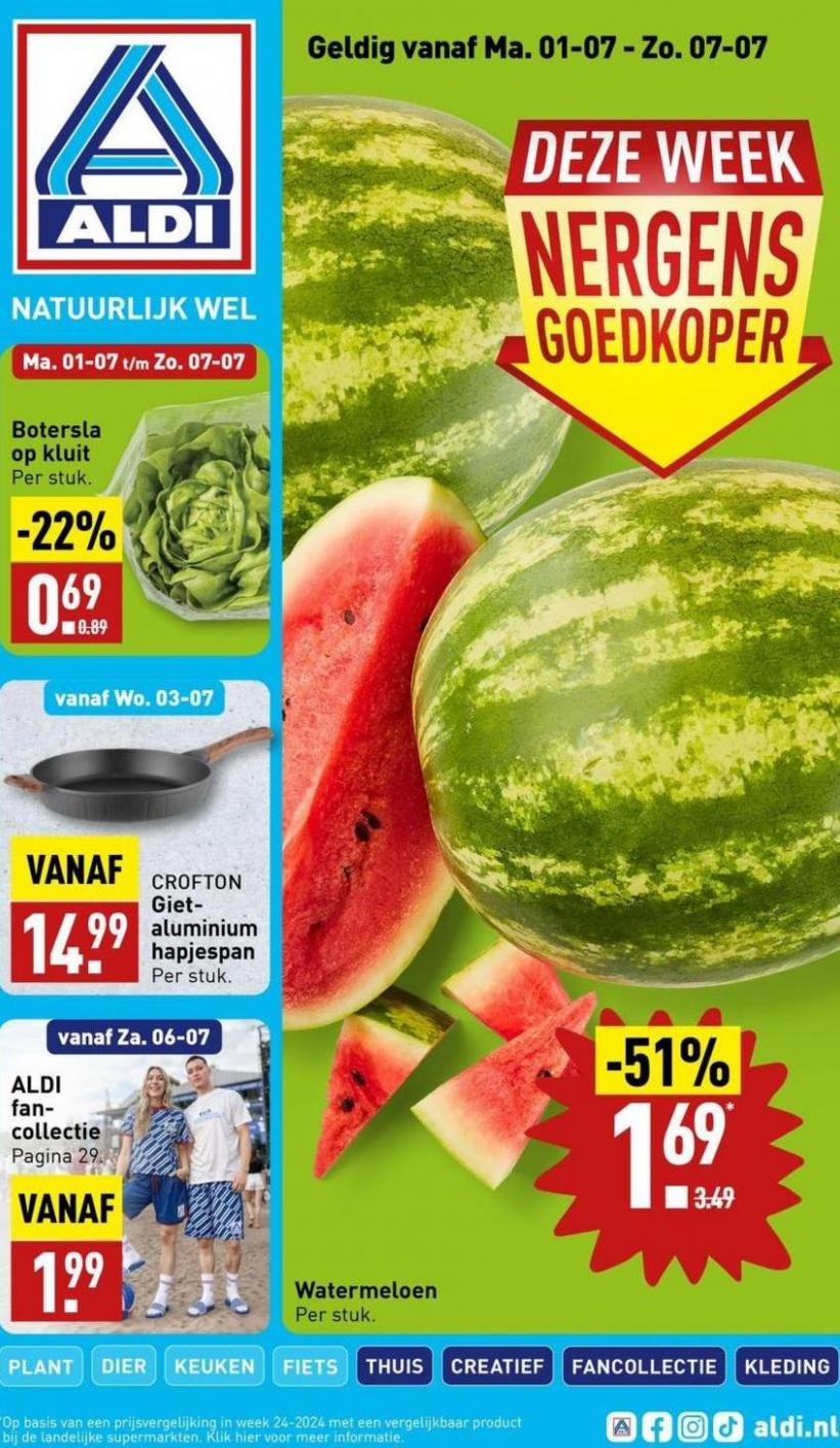 Kortingen en acties!. Aldi. Week 26 (2024-07-10-2024-07-10)