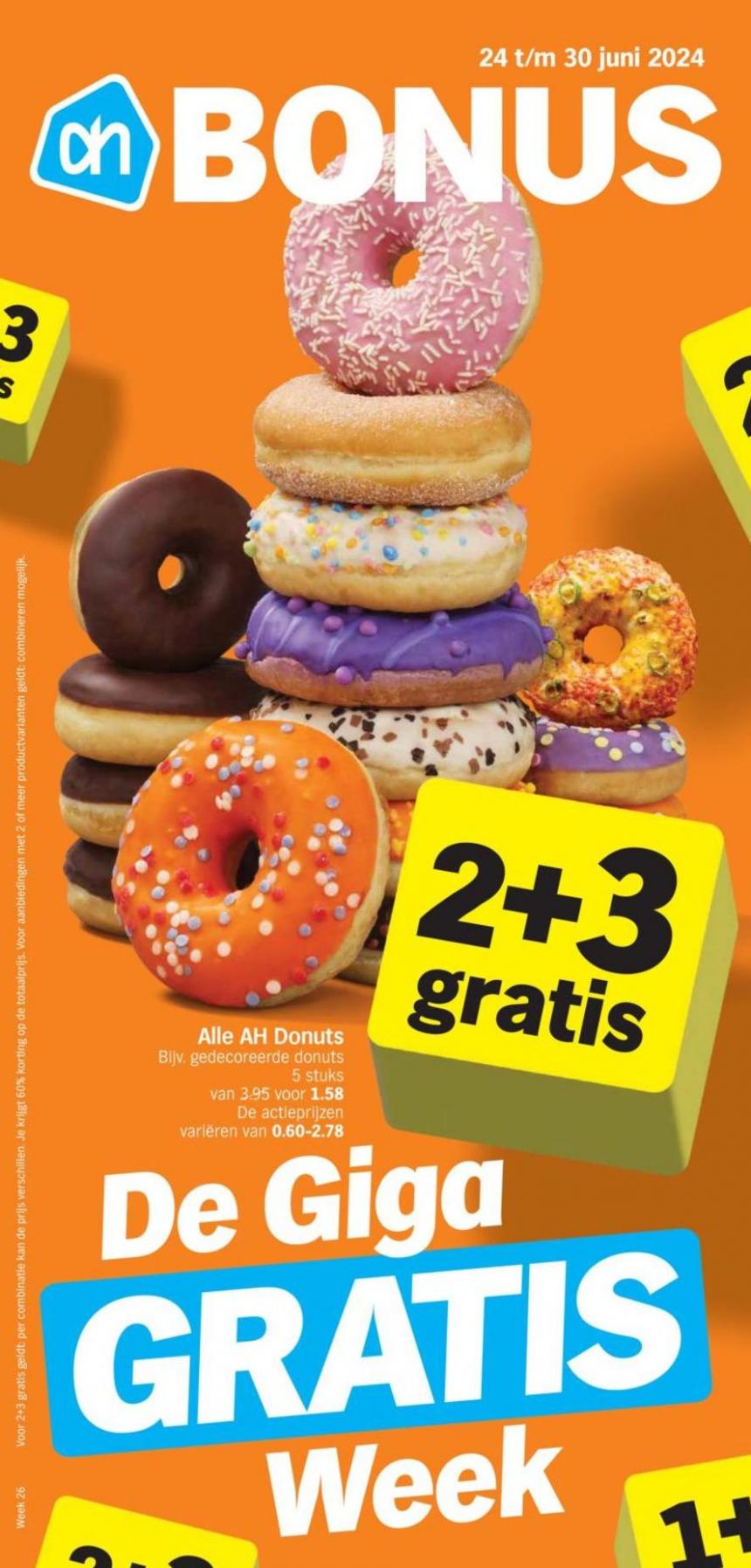 De Giga GRATIS Week. Albert Heijn. Week 25 (2024-07-06-2024-07-06)