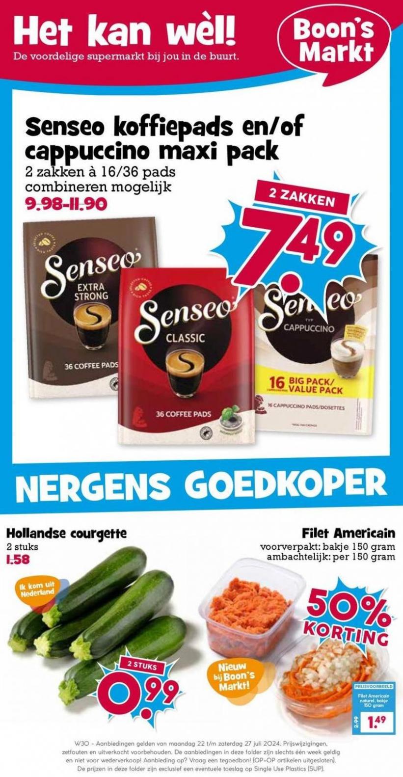 Actuele speciale acties. Boon's Markt. Week 29 (2024-08-04-2024-08-04)