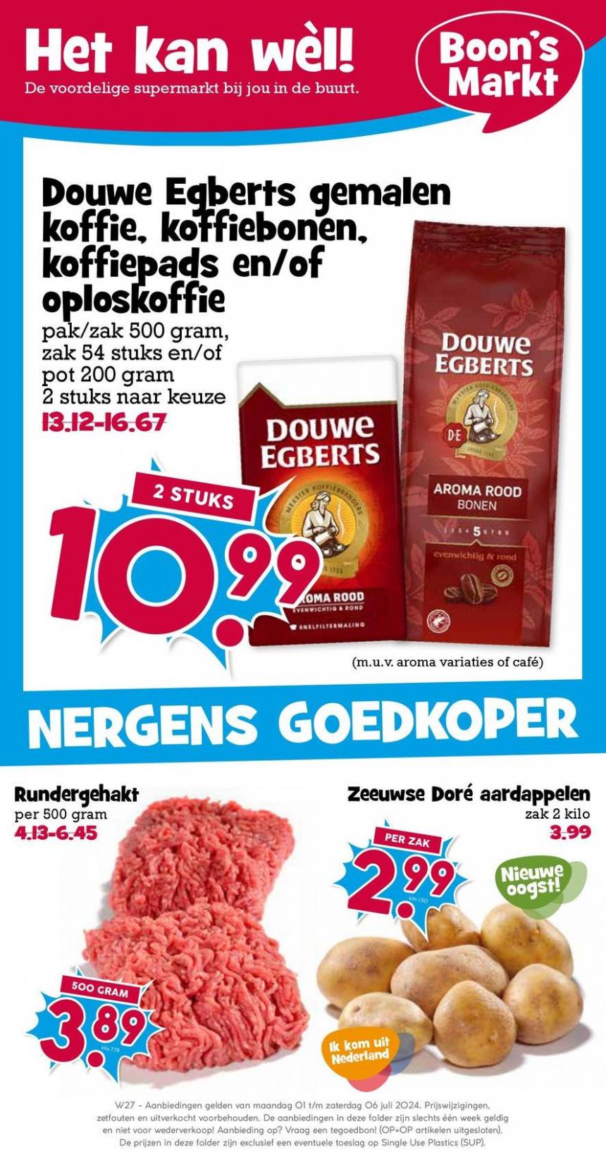 Onze beste koopjes. Boon's Markt. Week 26 (2024-07-14-2024-07-14)