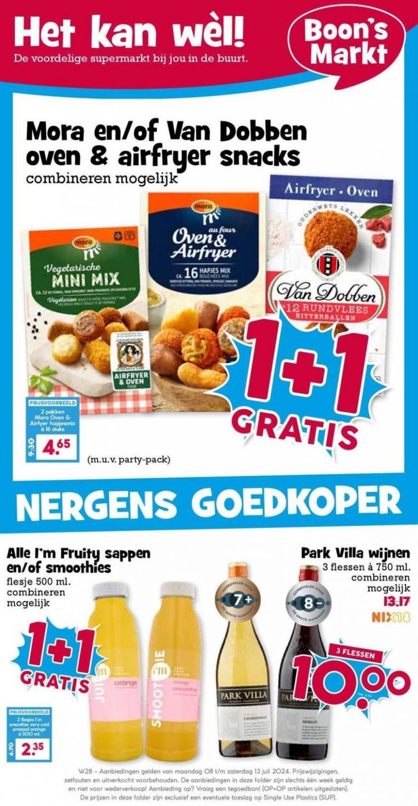 Onze beste koopjes. Boon's Markt. Week 27 (2024-07-21-2024-07-21)