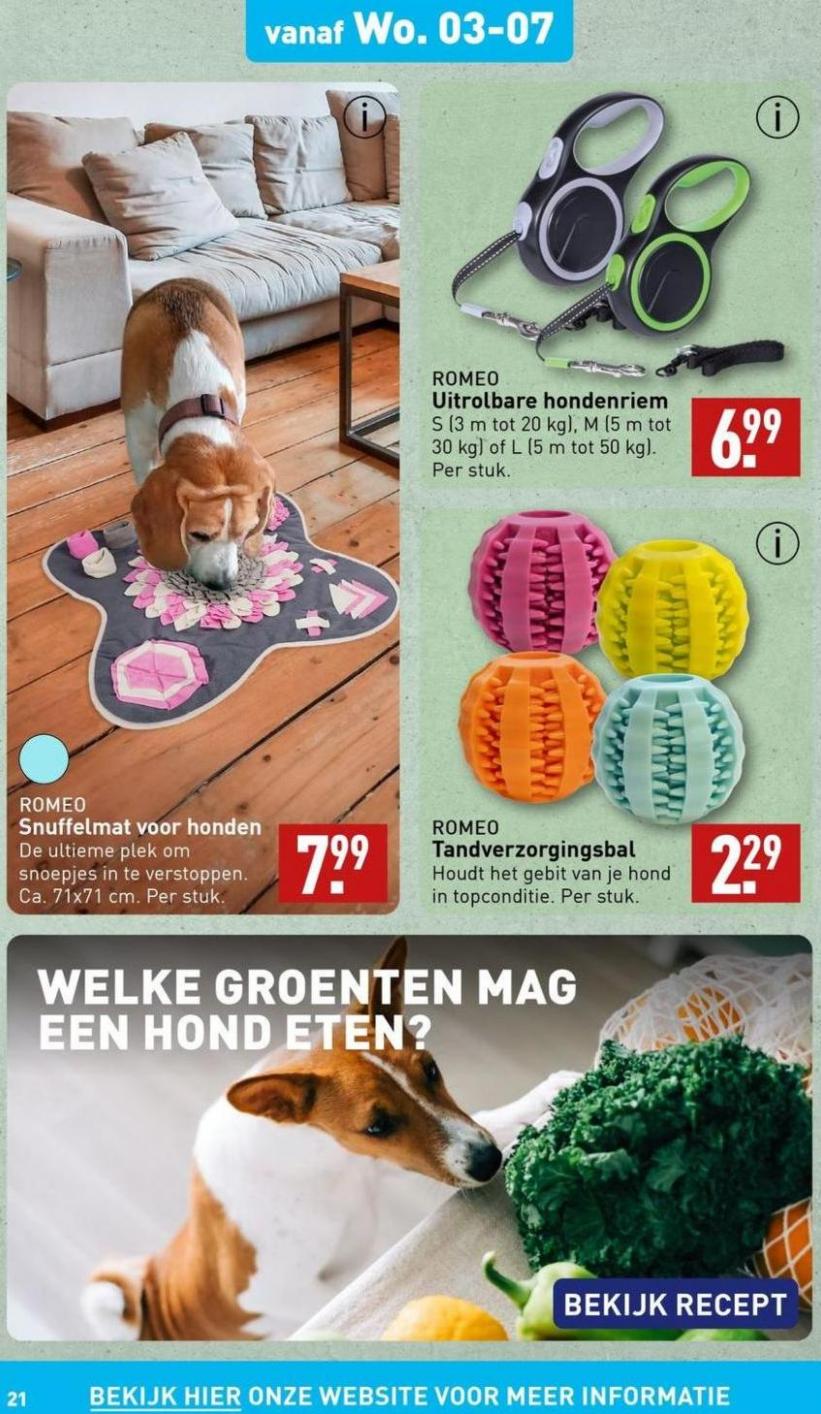 Speciale aanbiedingen voor u. Page 21