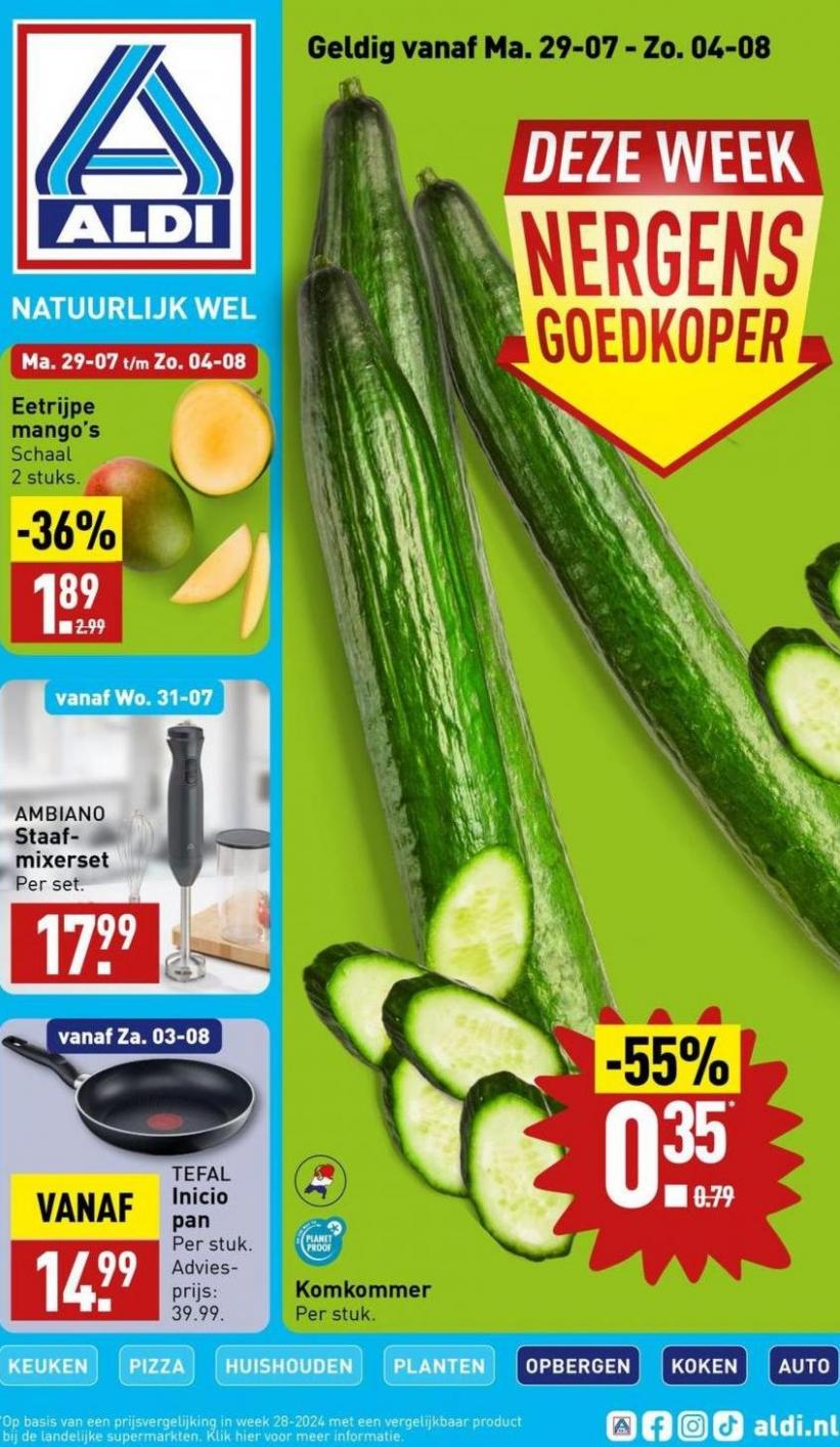 Actuele deals en aanbiedingen. Aldi. Week 30 (2024-08-07-2024-08-07)