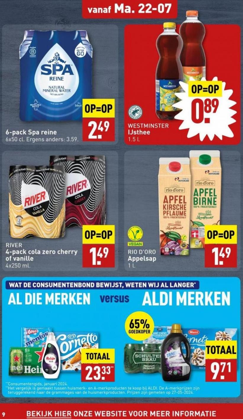 Speciale aanbiedingen voor u. Page 9