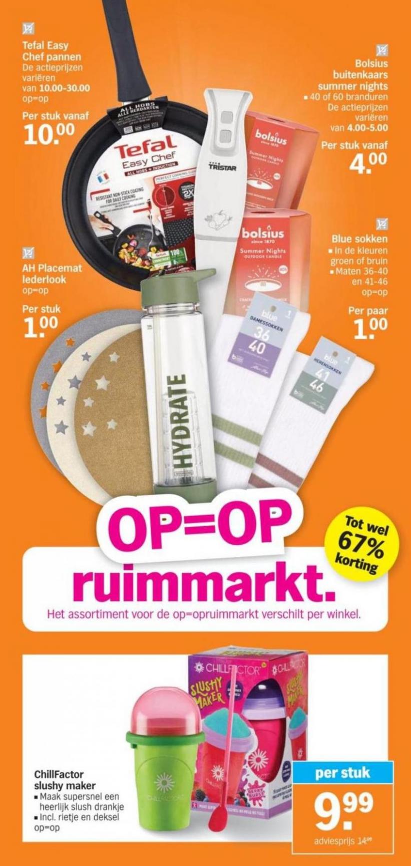 Albert Heijn folder. Page 25