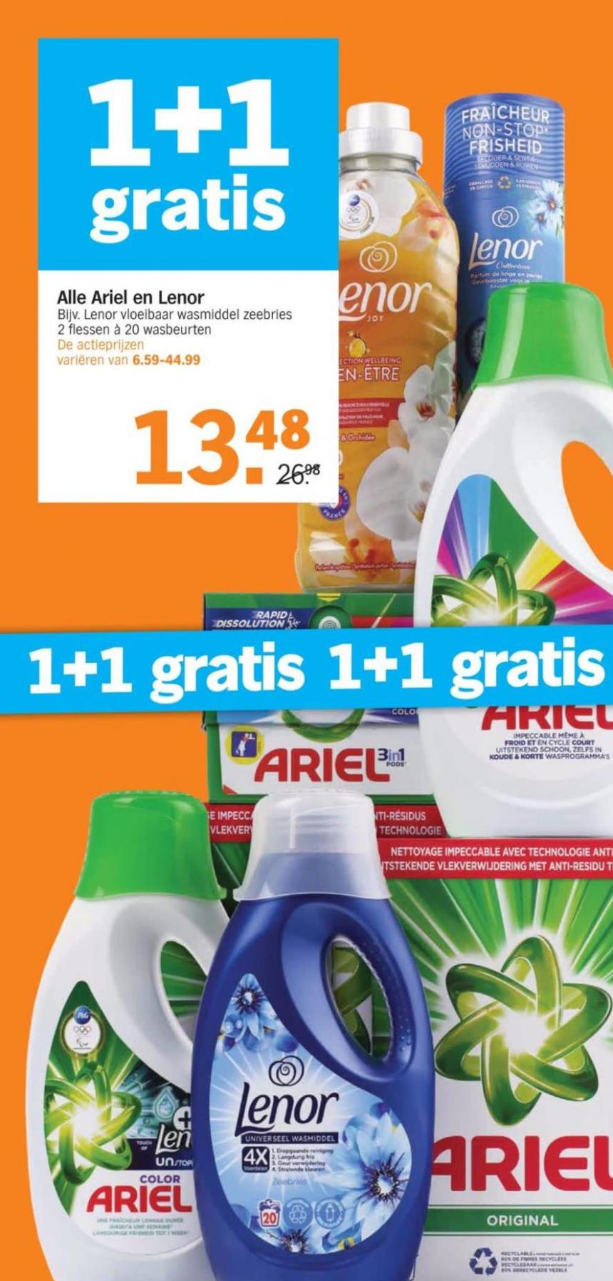 Albert Heijn folder. Page 20