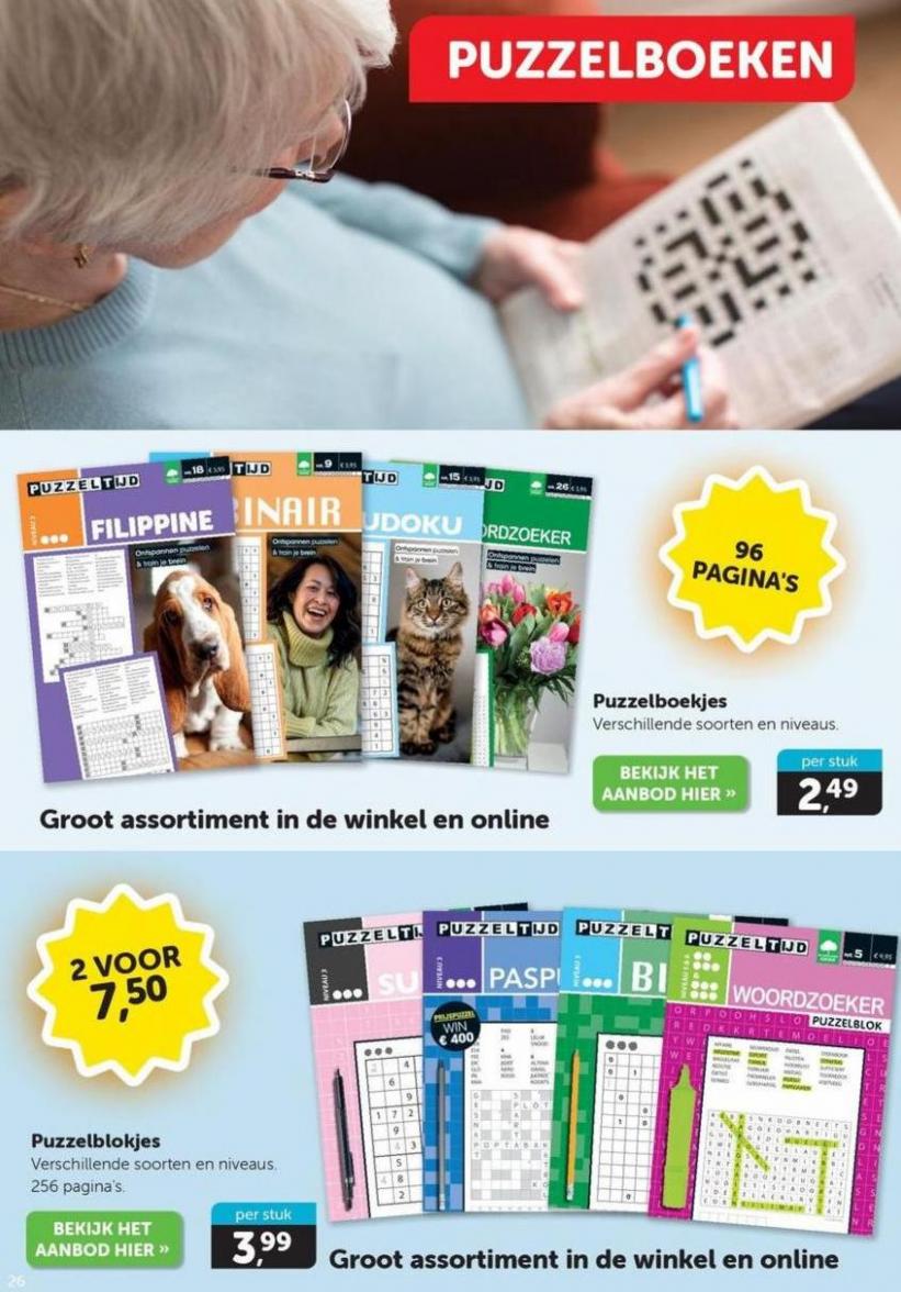 Folder Boekenvoordeel Actie. Page 26