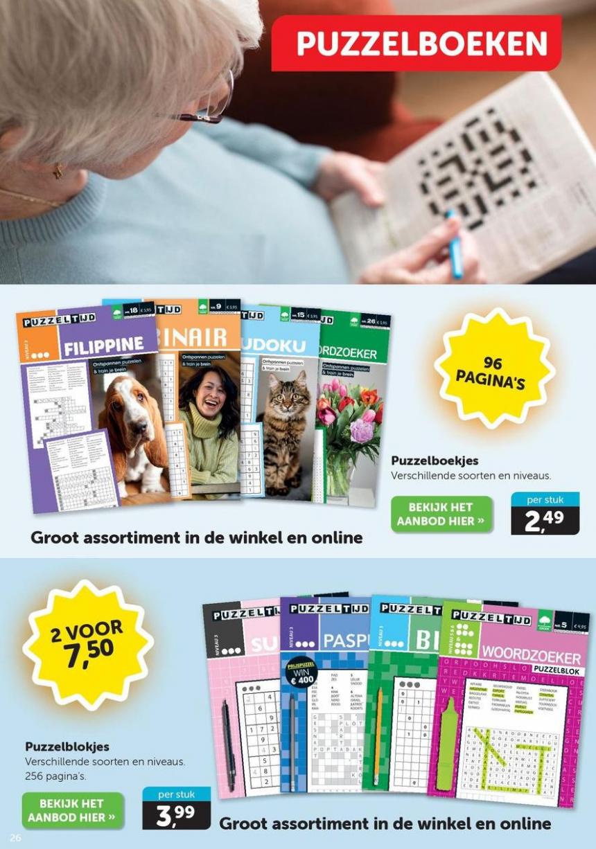 Folder Boekenvoordeel Actie. Page 26