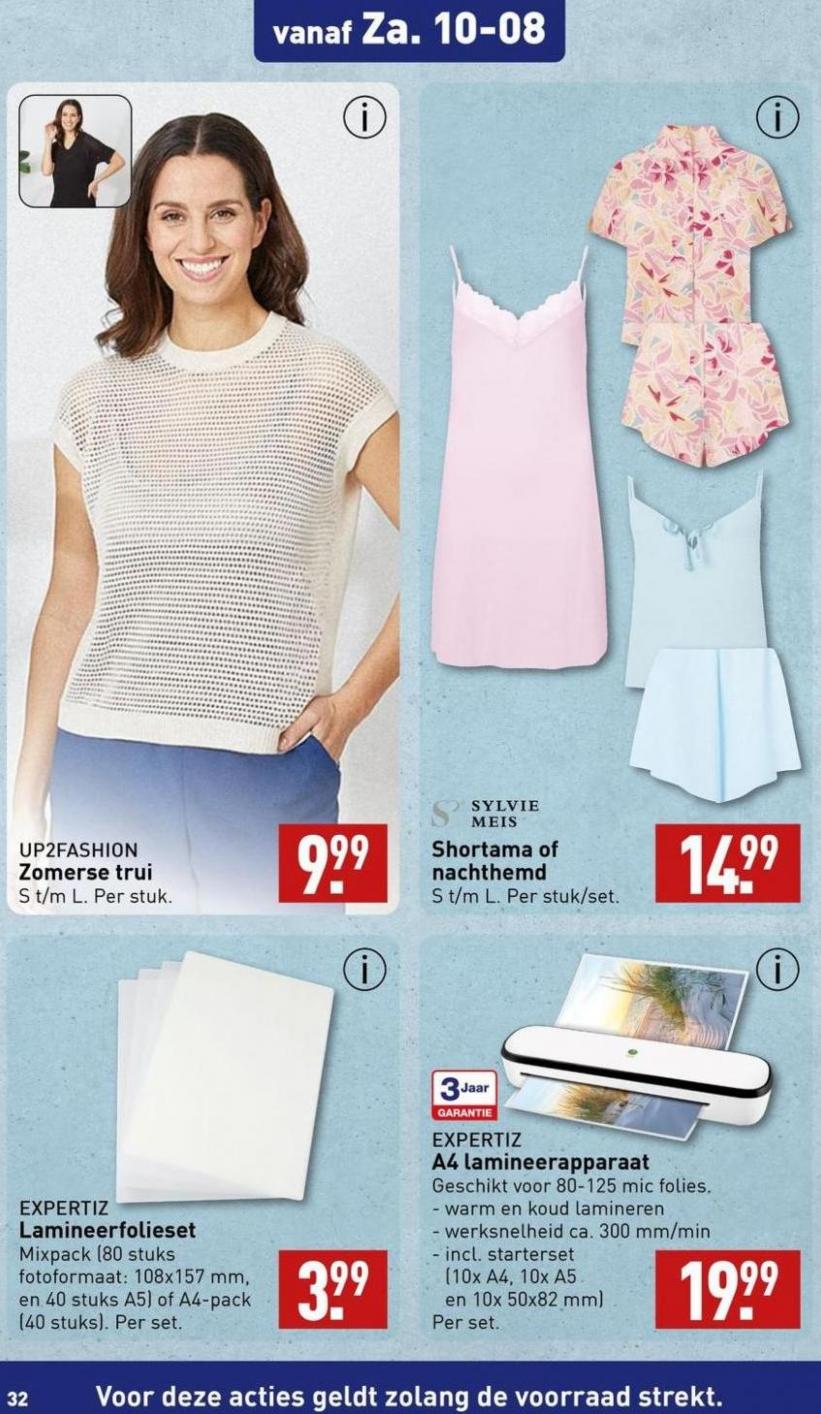 Folder Aldi. Page 32