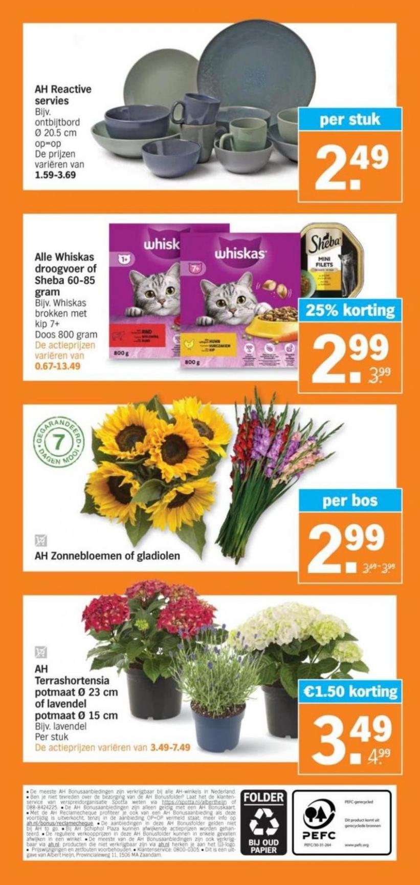 Albert Heijn folder. Page 22