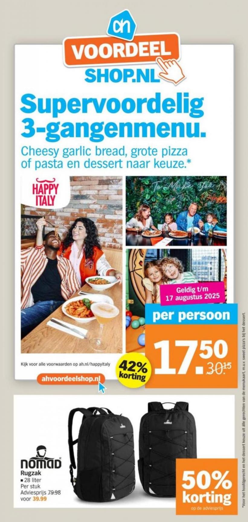 Albert Heijn folder. Page 25