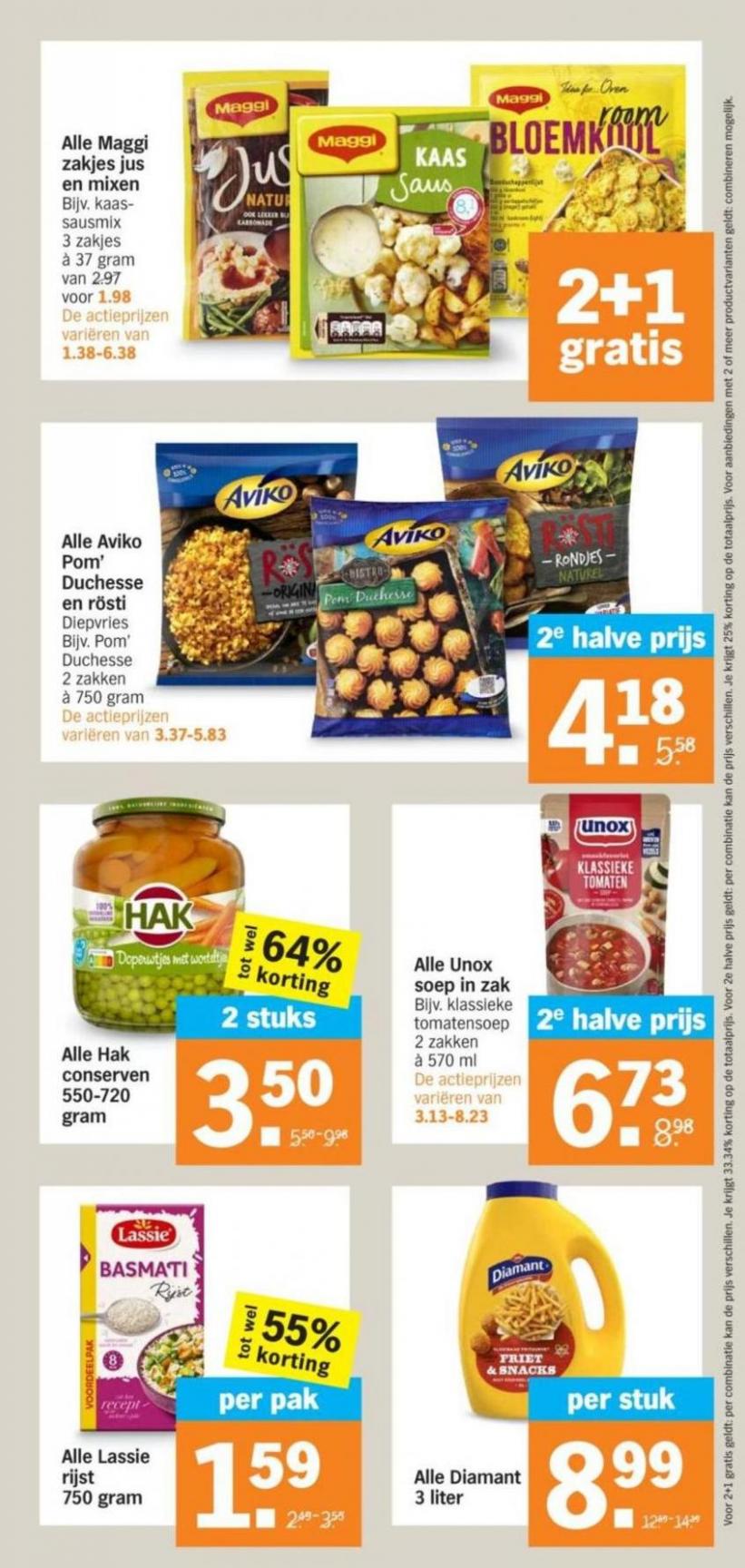 Albert Heijn folder. Page 8