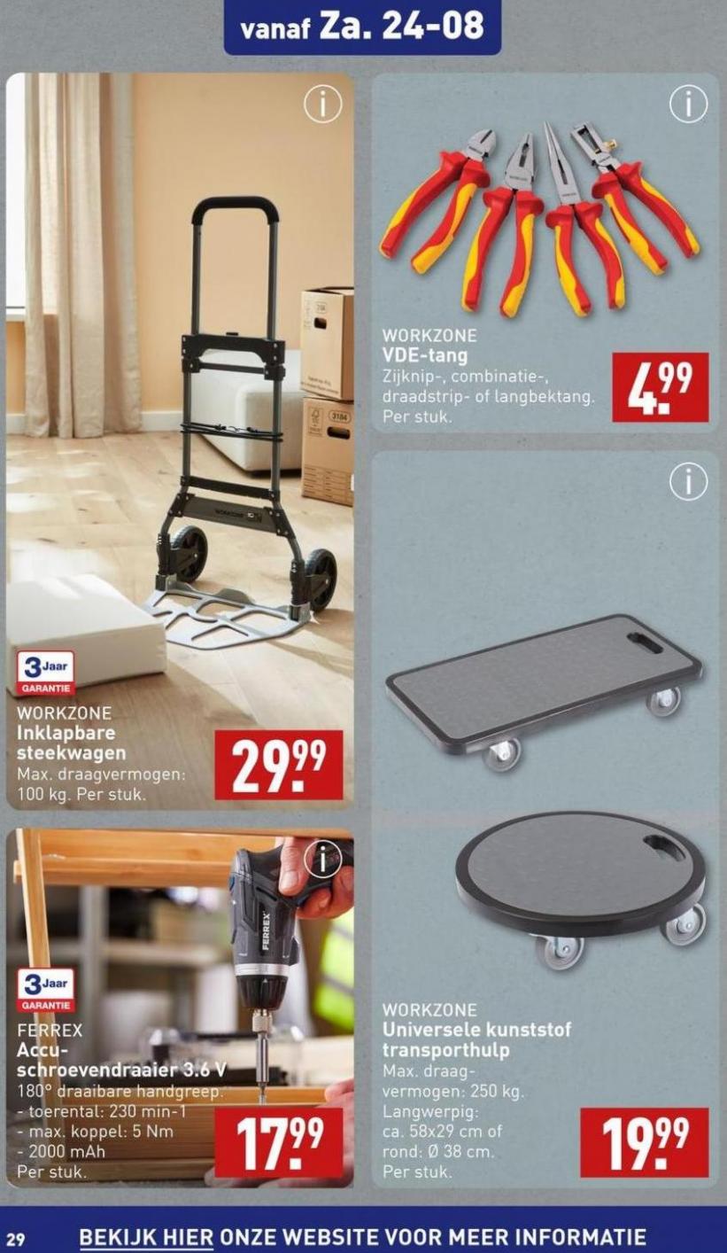 Bespaar nu met onze deals. Page 29