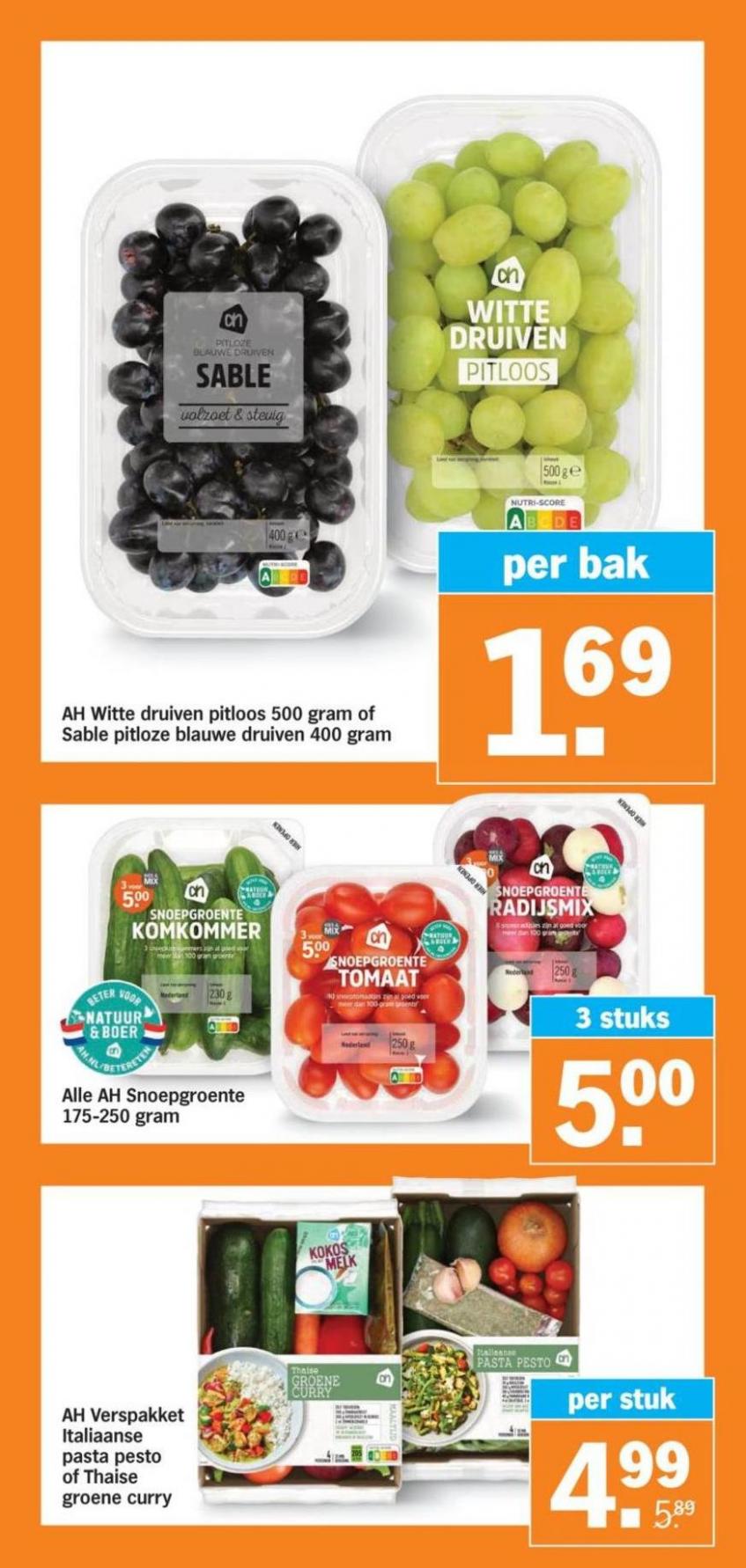 Albert Heijn folder. Page 37