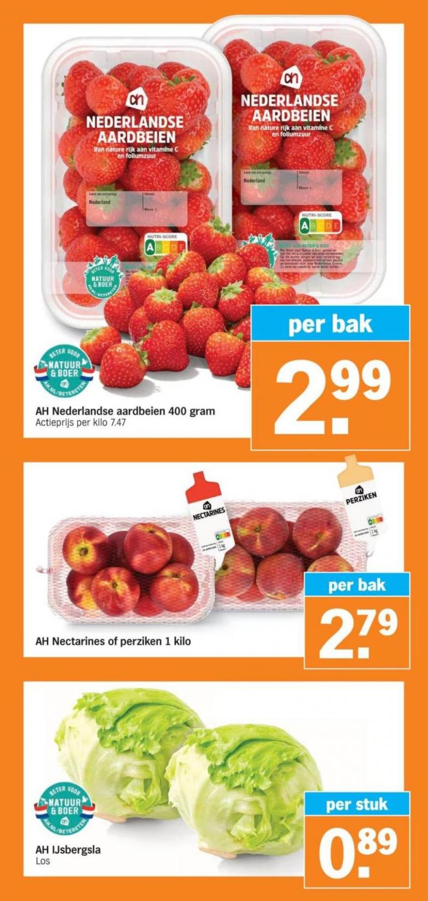 Albert Heijn folder. Page 34