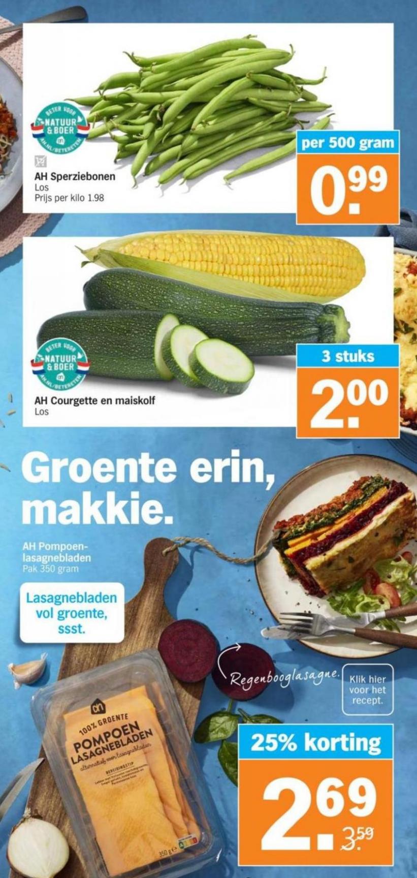 Albert Heijn folder. Page 34