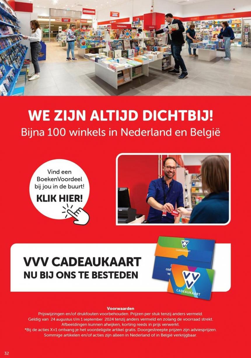 Folder Boekenvoordeel Actie. Page 32