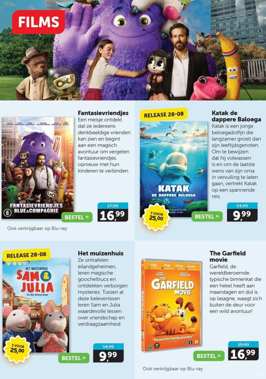 Folder Boekenvoordeel Actie. Page 29