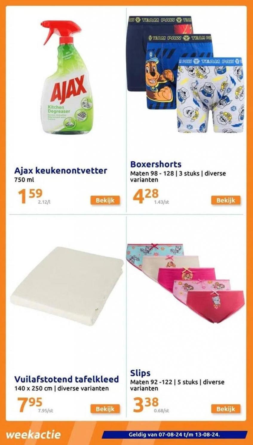 Bekijk de Action folder (geldig t/m 13-08). Page 5