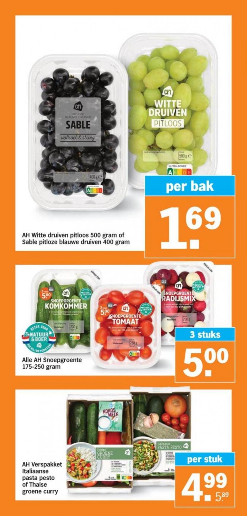 Albert Heijn folder. Page 37