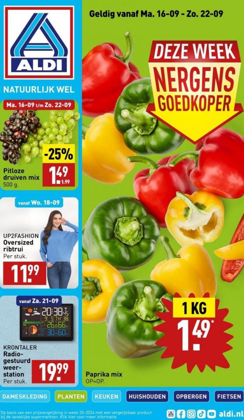 Aantrekkelijke speciale aanbiedingen voor iedereen. Aldi. Week 37 (2024-09-26-2024-09-26)