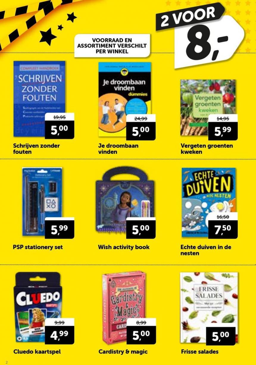 Folder Boekenvoordeel. Page 2