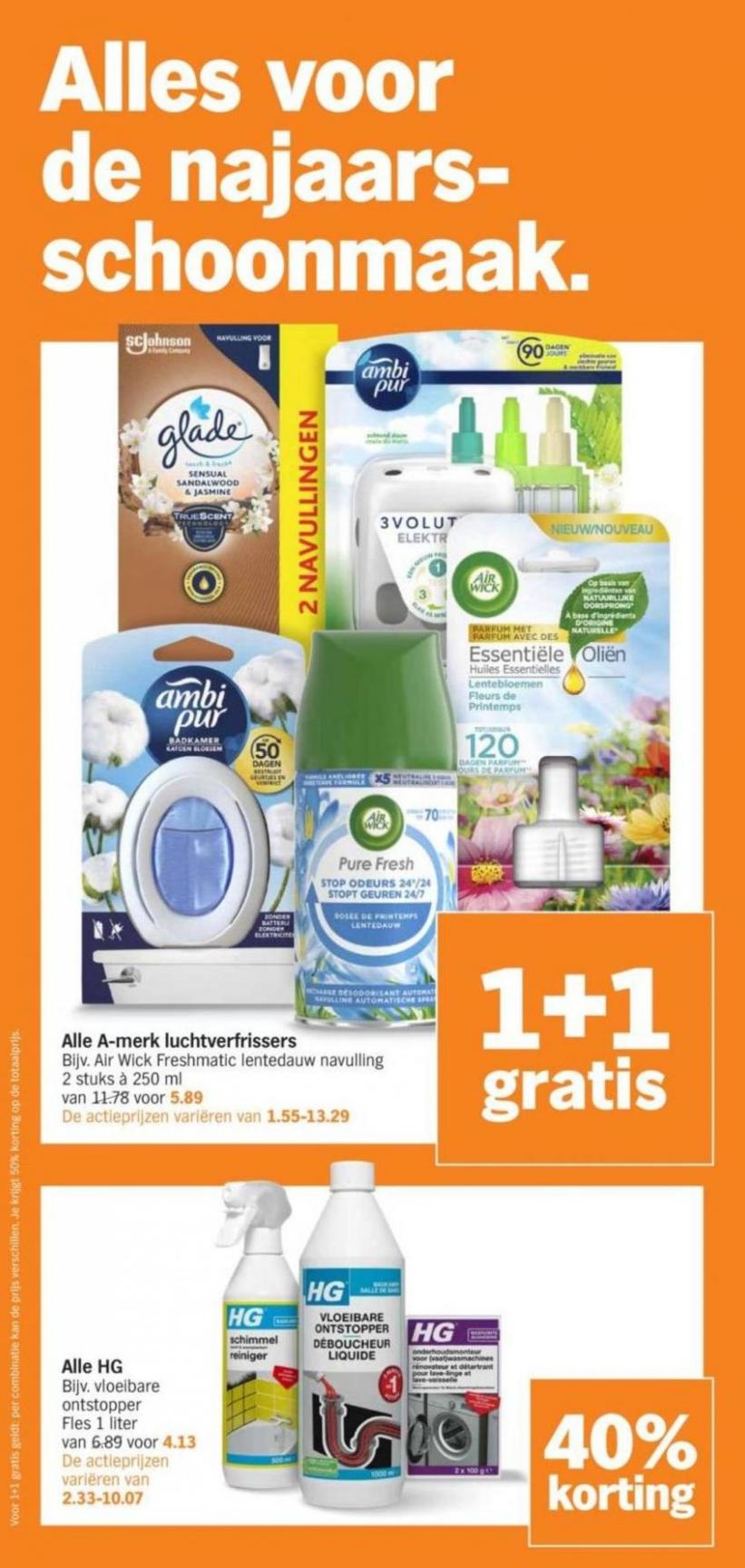 Albert Heijn folder. Page 20