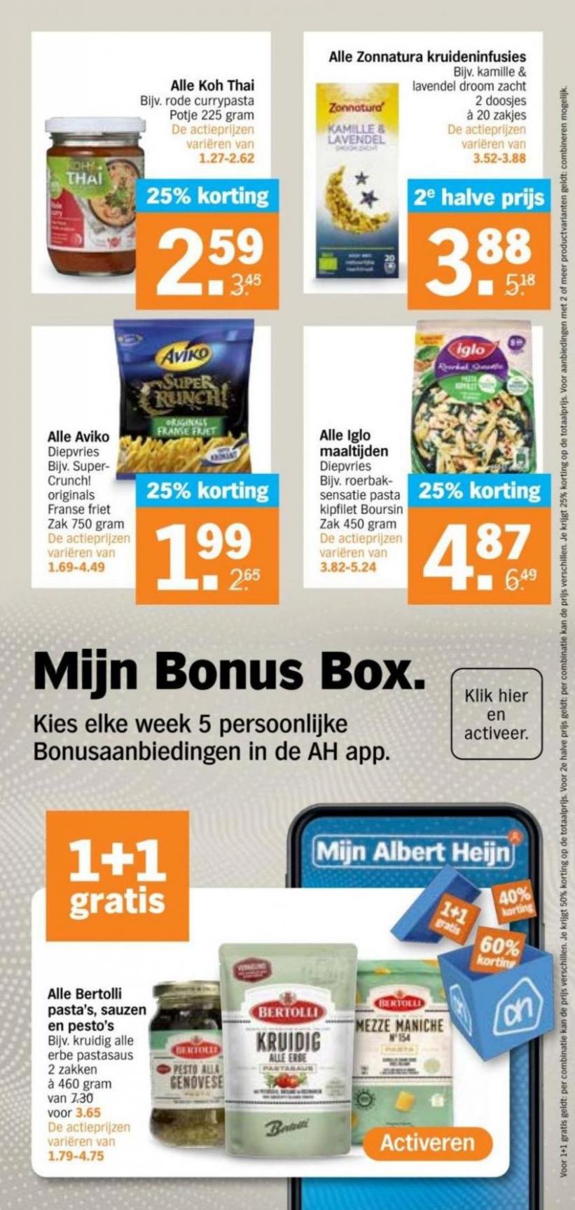 Albert Heijn folder bonus. Page 7