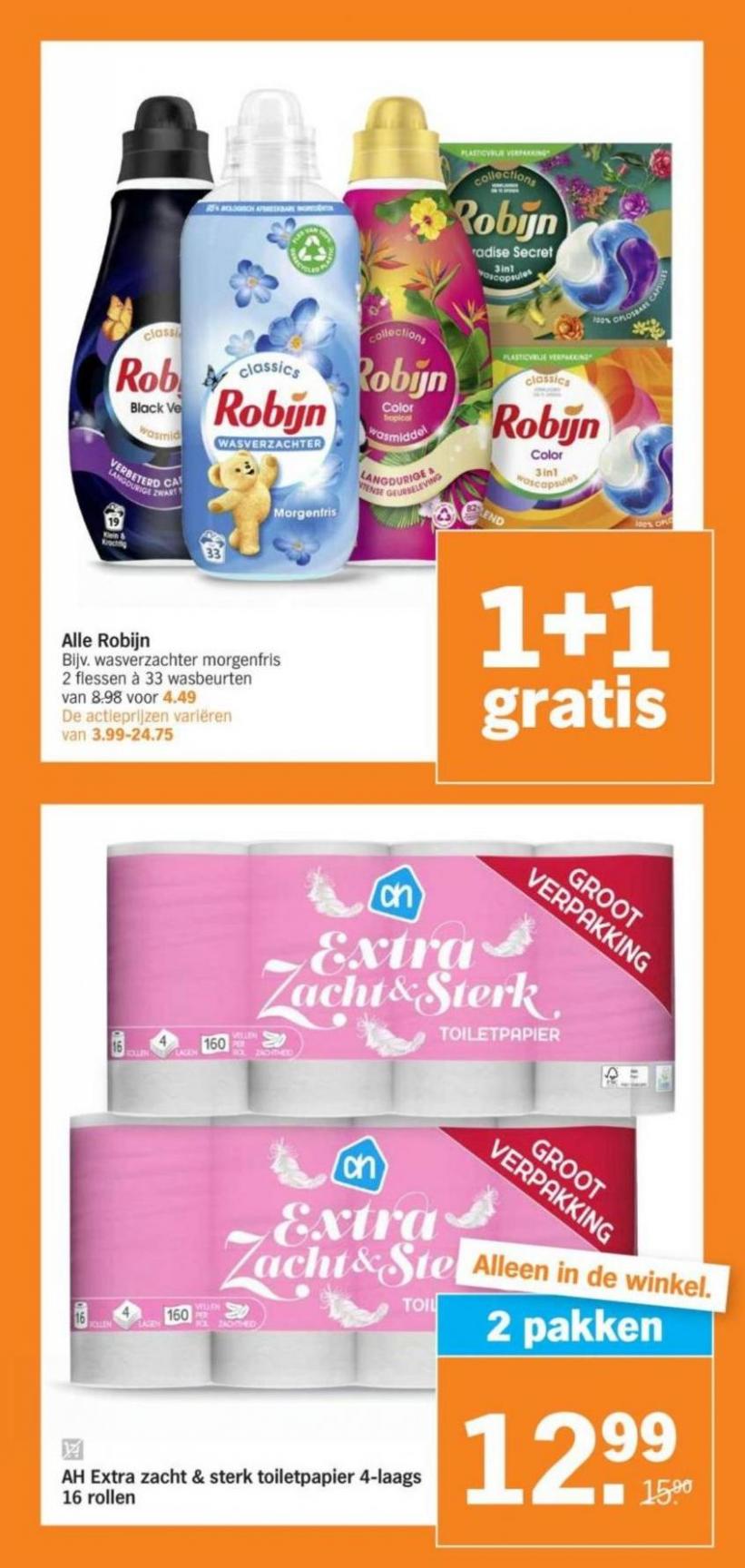 Albert Heijn folder. Page 18