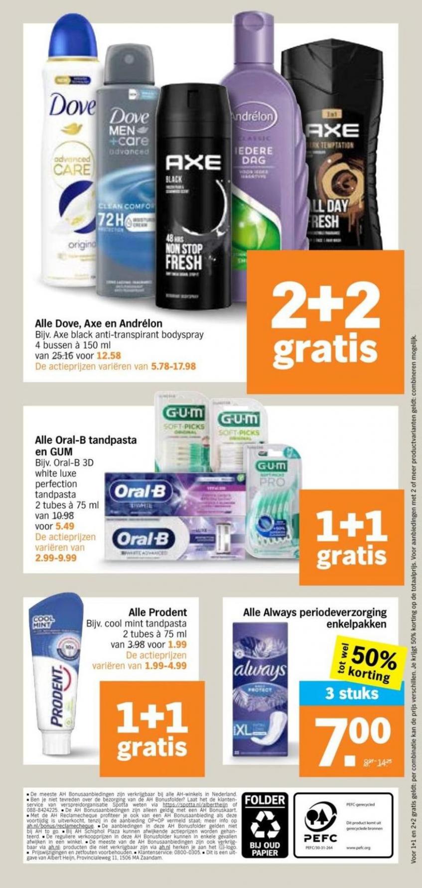 Albert Heijn folder bonus. Page 18