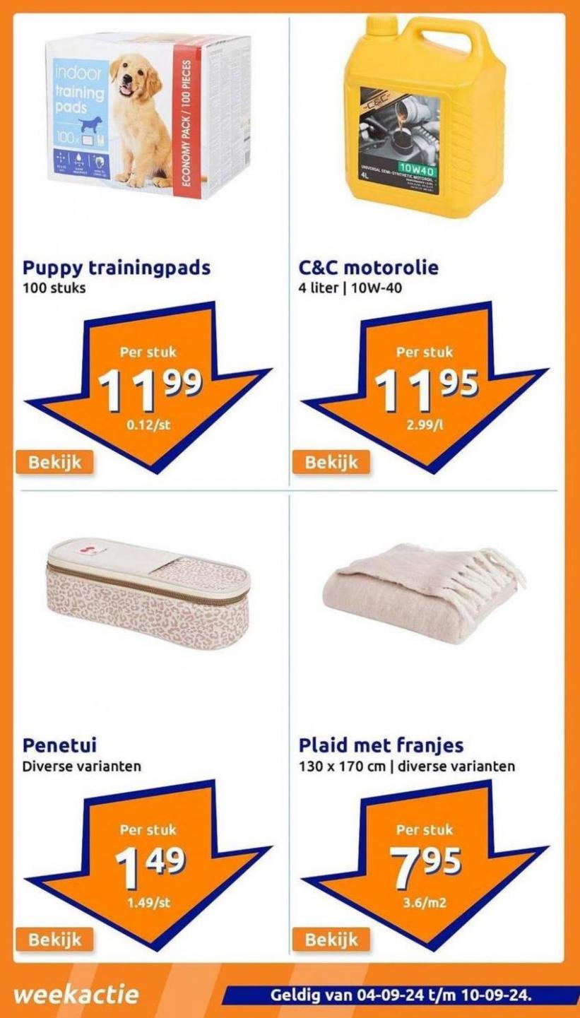 Bekijk de Action folder (geldig t/m 10-09). Page 16