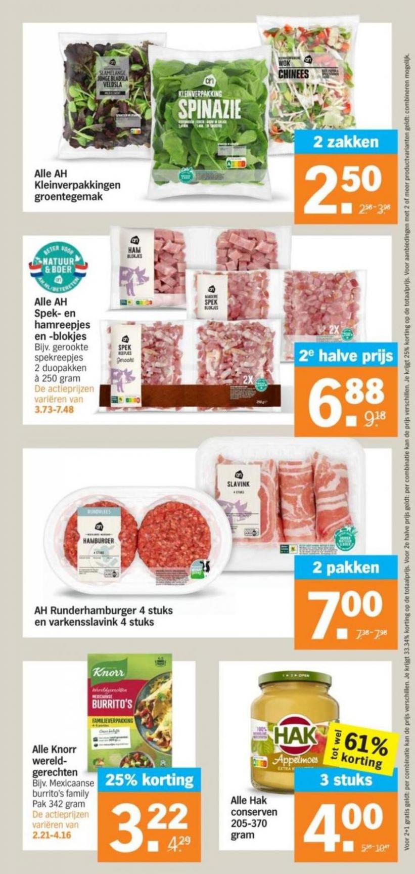 Albert Heijn folder. Page 38